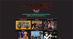 Desktop Screenshot of lamarmite.fr